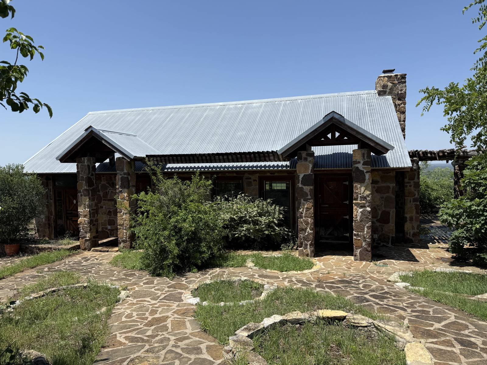 Orchard Home, existing building on the property